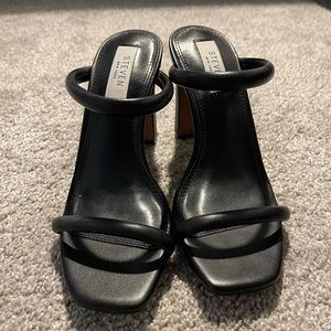 Steven (Madden) Square Toe Heeled Sandals
